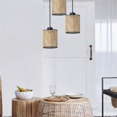 Lustra, Rattan, 941RTN1142, Ratan, Ratan