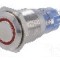 Intrerupator anti-vandalism, OFF-ON, &Oslash;16mm, BULGIN, MP0045/1E2RD012