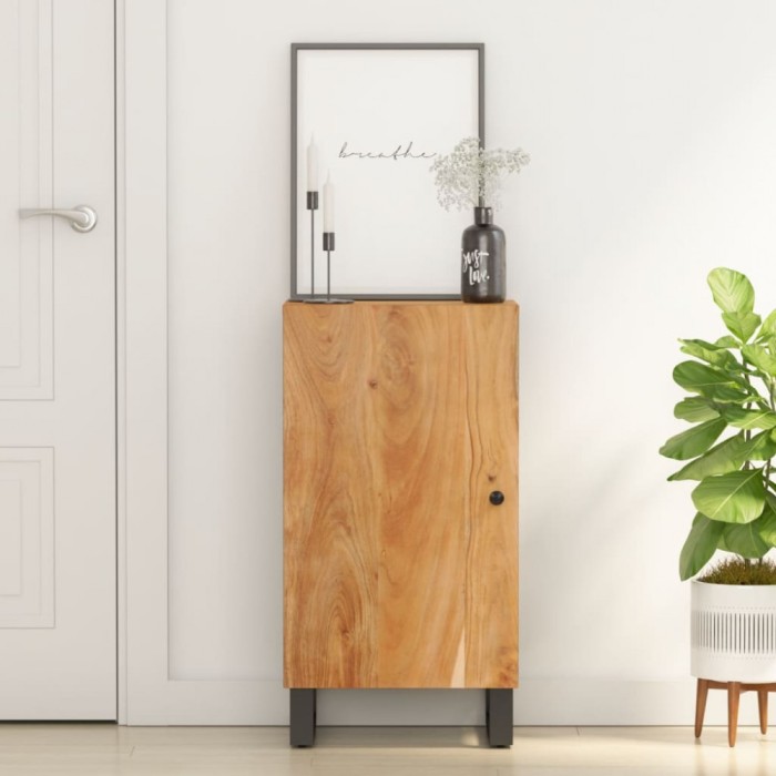 vidaXL Servantă cu ușă, 40x31x75 cm, lemn masiv acacia 352910