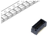 Conector cablu-placă soclu tată PIN 16 DF51K Pas 2mm SMT