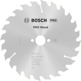 Bosch PRO Wood - Panza fierastrau circular lemn 160x20/16x1.8 mm 24 dinti