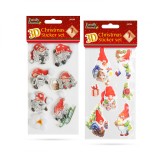 Set autocolante 3D - de Craciun - 2 tipuri Best CarHome