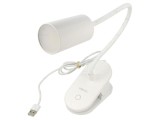Lampă de bancă LOGILINK LED024 4000K 200lm 3,8W USB Albă flexibilă