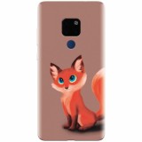 Husa silicon pentru Huawei Mate 20, Fox Cartoon Animal And