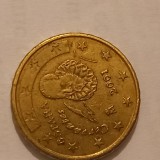 Moneda 10 Euro cent an 2001cu Cervates Miguel