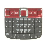 Tastatura Nokia E63 QWERTY roșu rubin