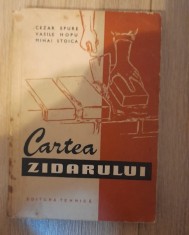 Cartea zidarului - Cezar Epure foto