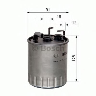 Filtru combustibil MERCEDES SPRINTER 2-t bus (901, 902) (1995 - 2006) BOSCH 0 450 905 930 foto