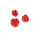 Kit piulite roata fata/spate KTM / Husqvarna / Gas Gas 2016-2023 rosii 4MX