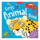 First Animal Book - Carte pentru copii, Ilustrata, Actiuni, Animale, Poster, Quiz, Varsta 5-8 ani