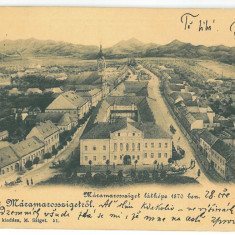 3458 - SIGHET, Maramures, Panorama, Romania - old postcard - used - 1904