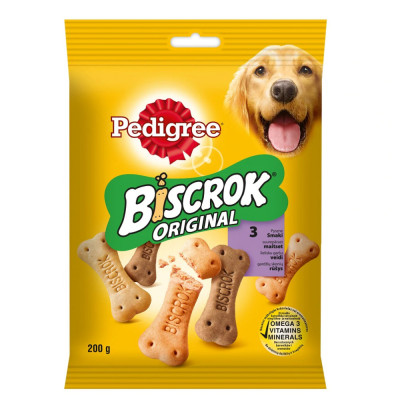 Recompense pentru Caini Biscrok Pedigree, 200 g, Pedigree Biscuti Caini, Recompense Biscuiti Caini, Pedigree Biscrok Caini, Recompense Uscate, Biscuit foto