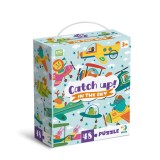 Puzzle - Aventuri in zbor (48 piese) PlayLearn Toys, Dodo