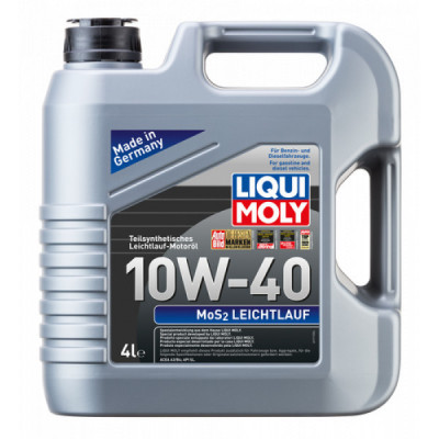 Liqui Moly 10W40 Leichtlauf MOS2 4 litri foto