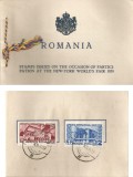 |Romania, LP 129/1939, Expozitia Internationala New York, carnet, oblit.