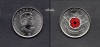 CANADA 2008 25 cents Armistice Day, color, America de Nord