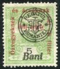 1919 , Mi 22 II , Emisiunea Oradea , Timbru de binefacere tip TURUL - MH, Nestampilat