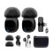 Microfon lavalier wireless, Ecran HD LED, Reincarcabil, Reducere zgomot, Negru,