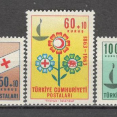 Turcia.1963 100 ani Crucea Rosie ST.21