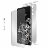 Folie Alien Surface HD, Samsung GALAXY S20 Ultra fata, spate, laterale + Alien Fiber Cadou