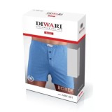 Boxeri din bumbac barbati, Diwari MBX 001 - Fumo, XXL