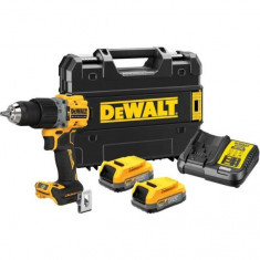 Masina de gaurit si insurubat DeWalt DCD805E2T Cu Acc PowerStack LI-ION 18V