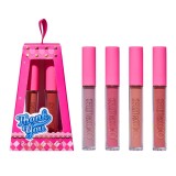 Set de buze, kevin &amp; coco, cloud bubble, 4 lip gloss-uri, 15.1 x 8.1 x 2 cm, roz/nude