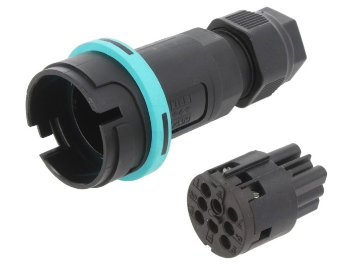 Conector Alimentare AC mamă IP68