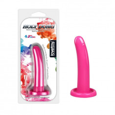 Dildo Clasic Cu Ventuza Holy Dong Small, Roz, 12 cm