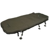 Pat CARP PRO Diamond 6 Picioare + Sac de Dormit 3 Sezoane, 212x92cm