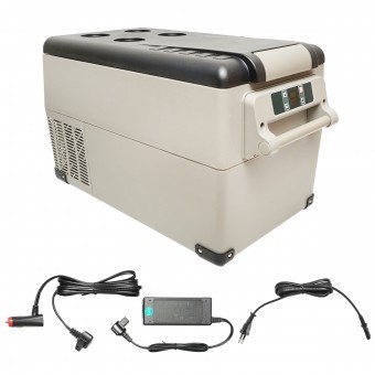 Frigider auto cu compresor 35L 12-24-220V 60W foto