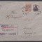 ROMANIA 1917/1918 TIMBRE DE AJUTOR EROARE SUPRATIPAR M.V.I.R.IN CHENAR /PLIC
