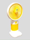 Ventilator Portabil Mini Handheld Fan reincarcabil USB galben