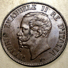 E.011 ITALIA VITTORIO EMANUELE II 1 CENTESIMO 1867 M XF