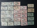AUSTRIA/UNGARIA, lot fiscale-stampilate