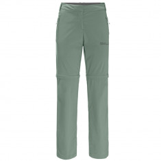 Pantaloni Jack Wolfskin Glastal Zip Off Pants W 1508151-4151 verde