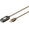 Cablu prelungitor USB 2.0 activ Goobay, 5m
