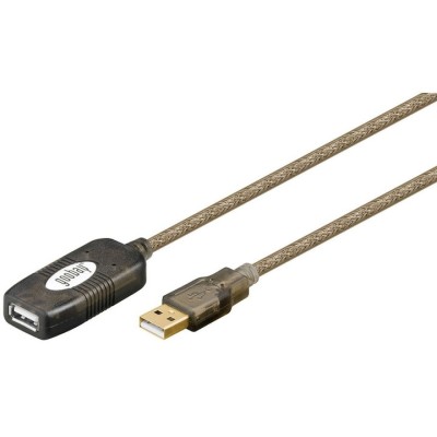 Cablu prelungitor activ USB 2.0 5m Goobay foto