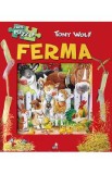 Carte cu puzzle. Ferma - Tony Wolf