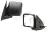 Oglinda exterioara Opel Corsa C 07.2000-10.2010 partea stanga View Max crom convex carcasa neagra reglare manuala prin cablu fara incalzire