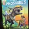 Au temps des dinosaures - uper livre pop-up (Pe vremea dinozaurilor - carte in limba franceza)