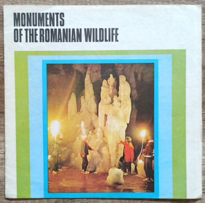 Monuments of the Romanian wildlife// brosura perioada comunista foto