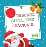 Desenez si colorez Craciunul. Punct cu punct - Ars Libri
