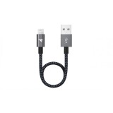 Cablu Rampow Lightning, cablu scurt de incarcare iPhone, 20 cm - RESIGILAT