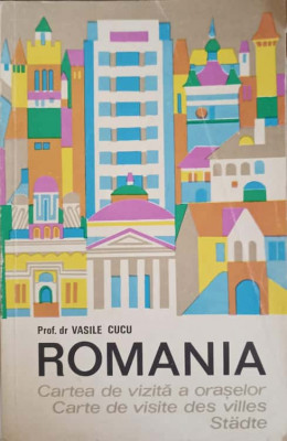 ROMANIA CARTEA DE VIZITA A ORASELOR. CARTE DE VISITE DES VILLES STADLE-VASILE CUCU-219961 foto