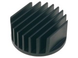 Radiator LED Negru 32mm x 14mm 15.71K/W
