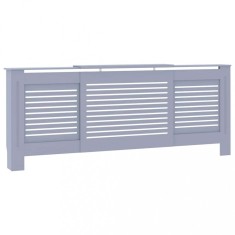 Masca pentru calorifer, gri, 205 cm, MDF