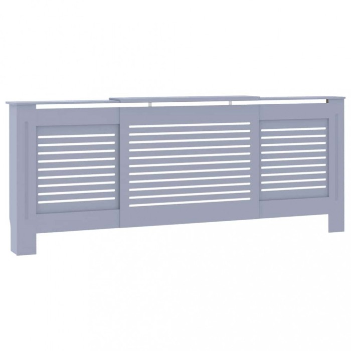 Masca pentru calorifer, gri, 205 cm, MDF