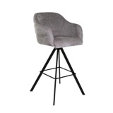 Scaun de bar din catifea sau stofa ✔ model RICO