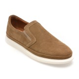 Pantofi GRYXX maro, M7240, din nabuc